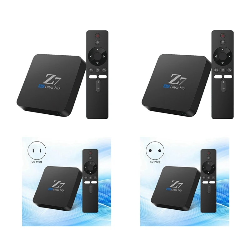 

B37B-Z7 Smart TV Box Android 10 Allwinner H313 100M AV1 4K HD 2.4Ghz/5Ghz Dual Wifi USB2.0 Media Player 2GB 8GB