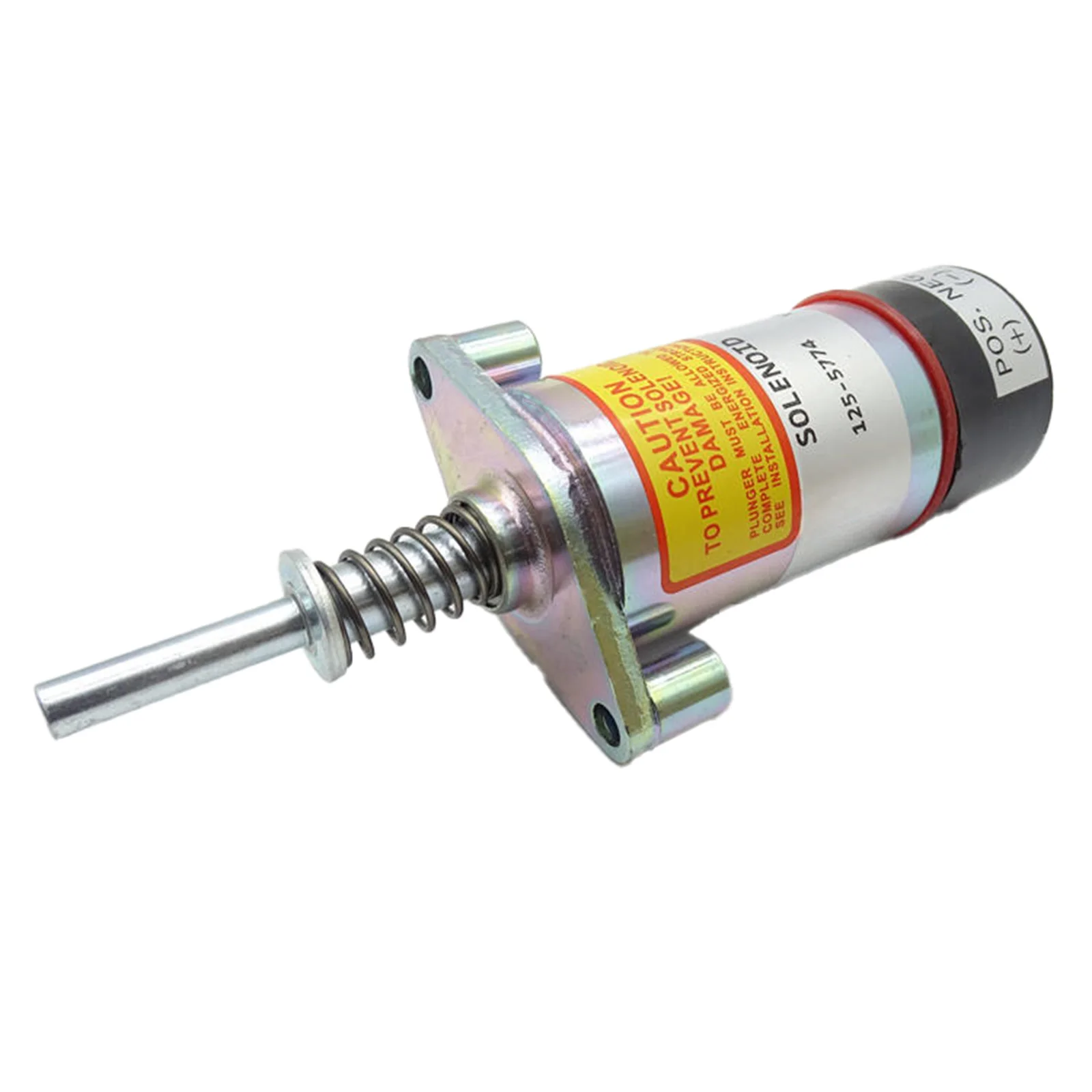 24V Abschaltmagnetventil 110-6465 Kompatibel mit Caterpillar CAT SR4 Generator – Detail 3