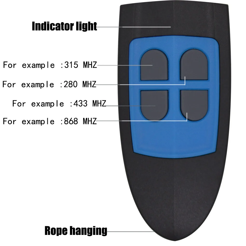 Multi-frequency 280-868 MHZ,replicators to clone the remote garage door  electric opening, automatic scanning, cloning,