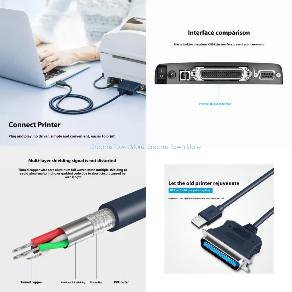 HX6A Usb To CN36 36… - image