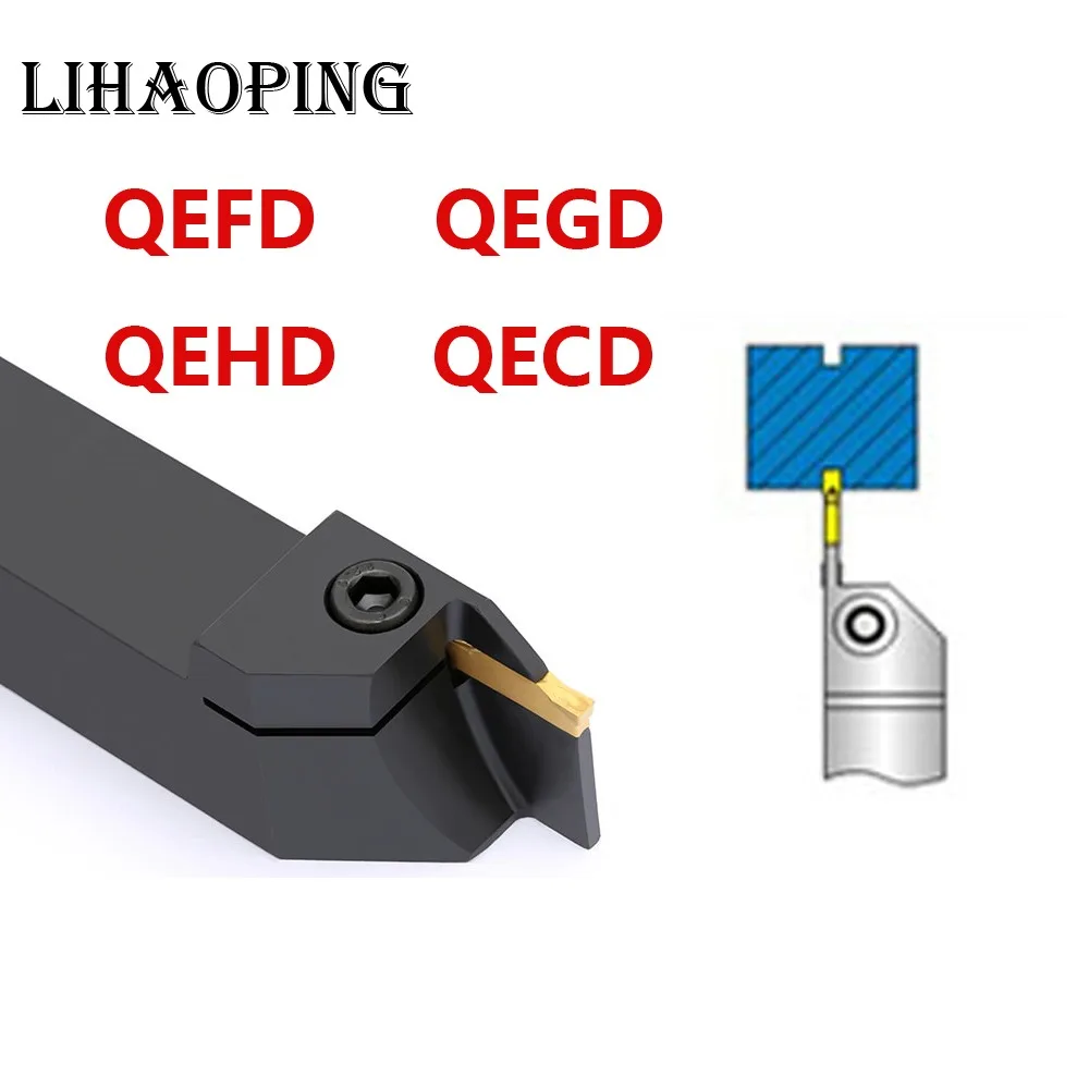 

QECD1616R12 QECD2020R15 QEFD2020R17 QEGD2020R22 QE1616R QE2020R External Grooving Tools Holder QECD QEFD QEGD QEHD QE 2 3 4 5