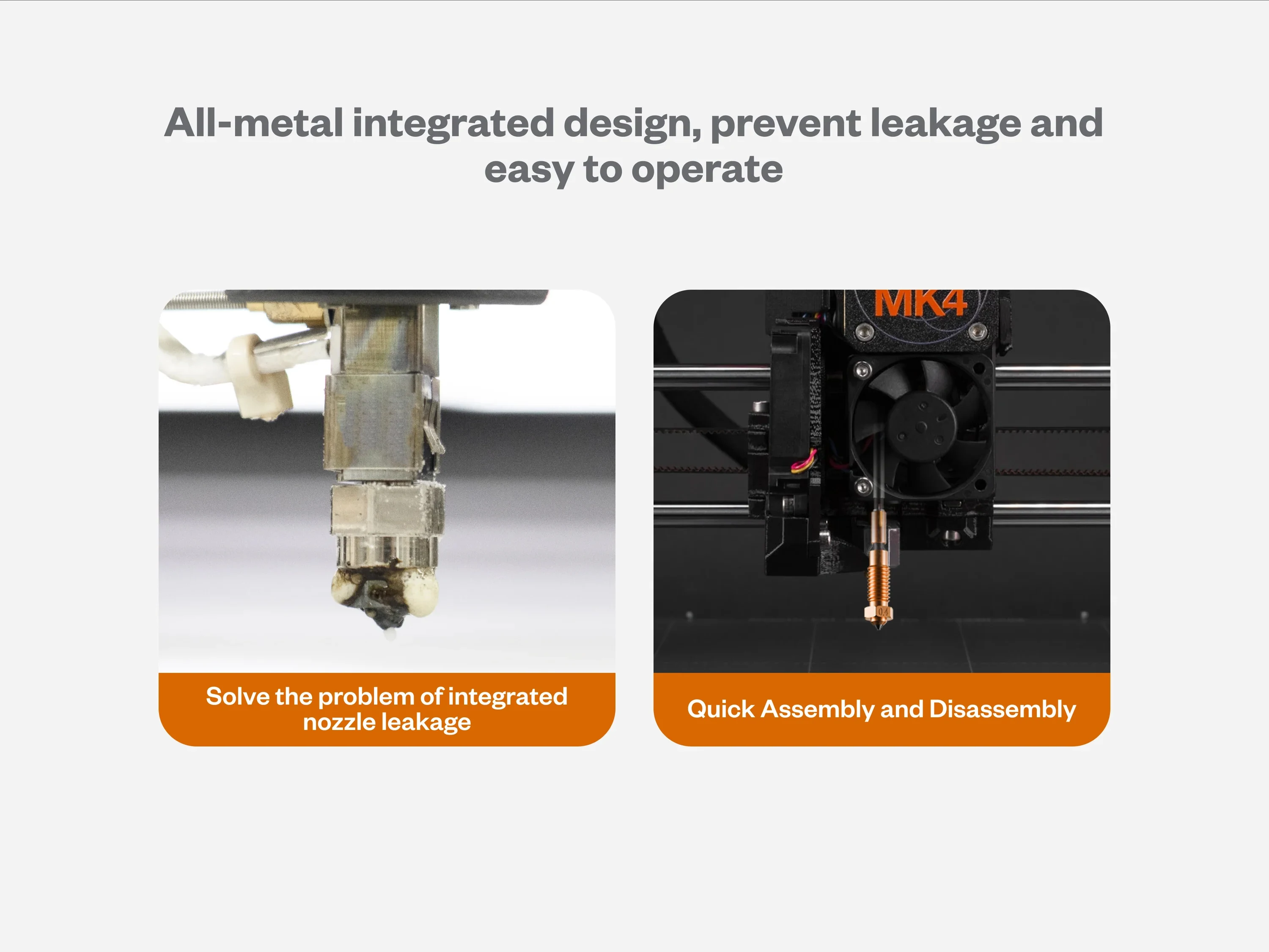 Trianglelab Phaetus MK4 MK4S SiC Nextruder Prusa Düse Siliziumkarbid-Düse + Heat Break mit EndCoat ™ Beschichtung für Doppelmachung des Effekts – Detail 3