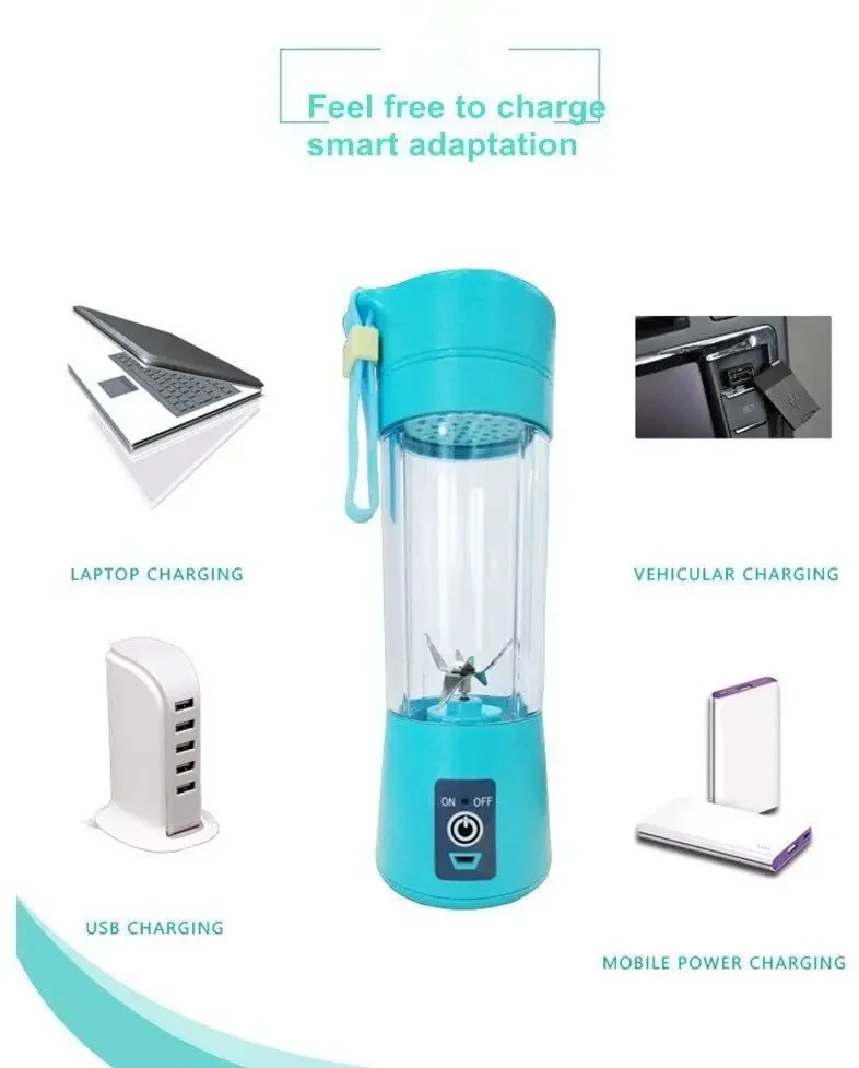 Portable Automatic Mini Blender-Juicer 4