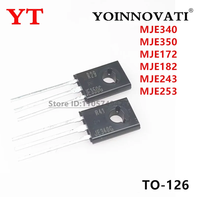 20pcs MJE340 MJE350 MJE253 MJE243 MJE172 MJE182 G