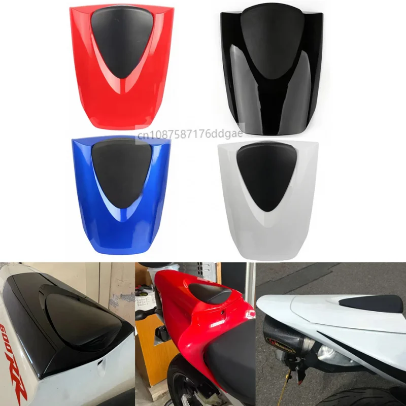 

Чехол на сиденье Honda CBR600RR, обтекатель, аксессуары для мотоциклов, заднее сиденье Solo CBR 600RR 600RR F5 07-2017 2021 2022, карбон
