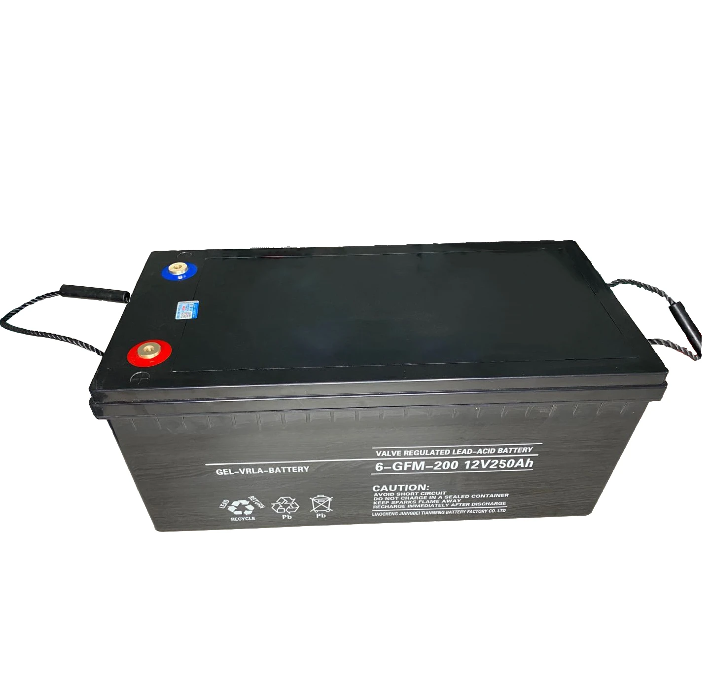 Battery Rechargeable Deep Cycle 12v 250ah Inverter Gel Battery For Solar System