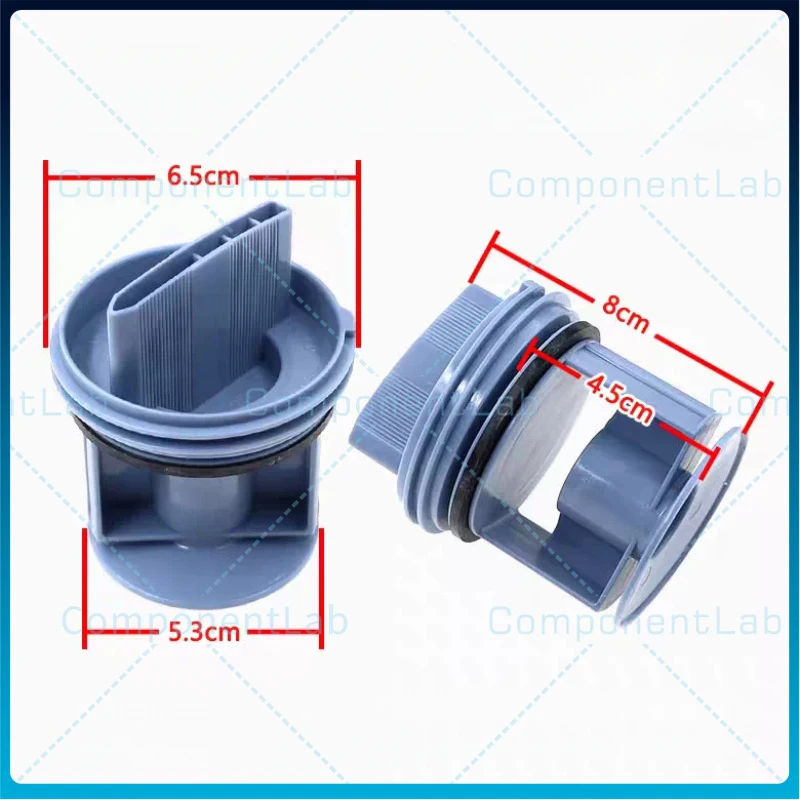 Drain Pump Filter Cover & Drain Plug Replacement Parts For Siemens IQ300 IQ500 IQ700 Drum Washing Machine Repair Accessories
