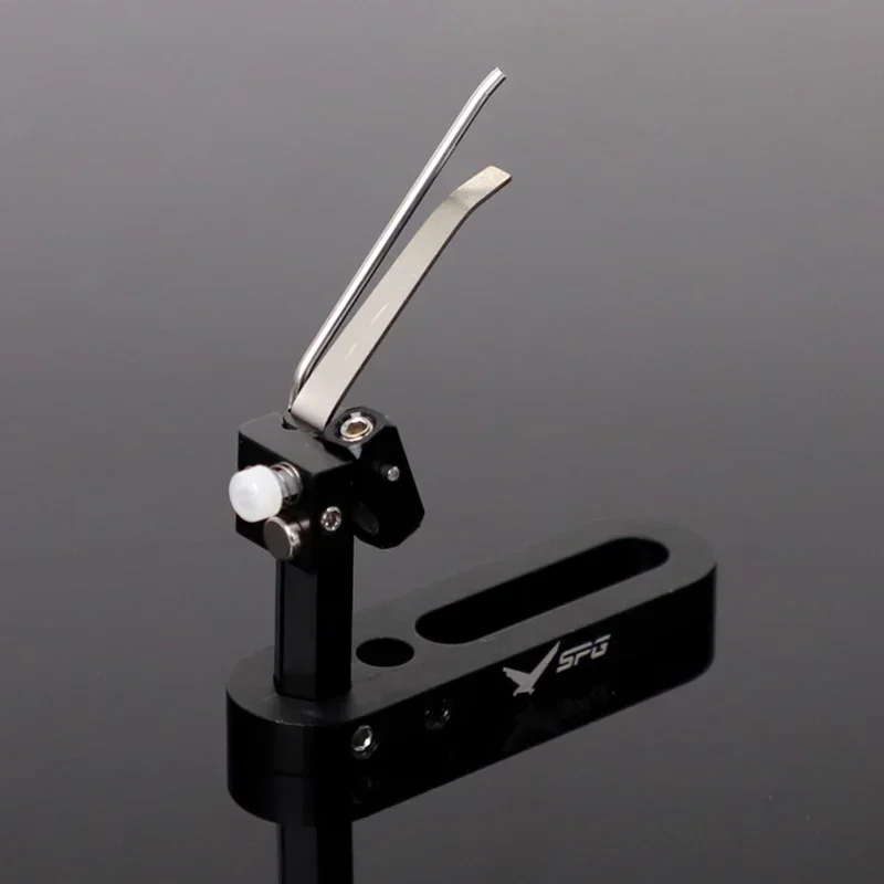 1 Stück Bogenschießen-Pfeilauflage, verstellbarer Aluminium-Stahl-Pfeilständer für Recurve-Bogen-Zubehör – Detail 2