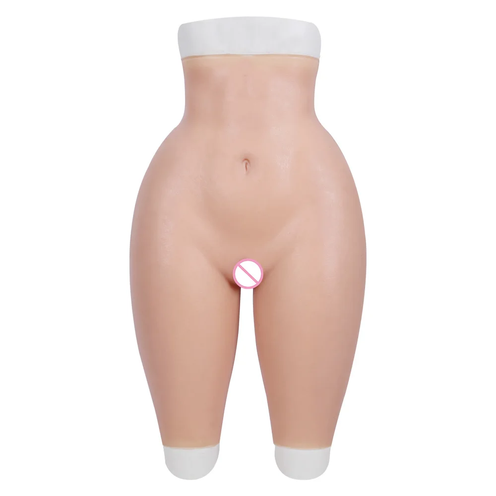 Silicone Realistic Vaginal Pants With Thin Waist, Raised Hips, And Abundant Crotch Suitable For Transgender Dressers,Prom Brides