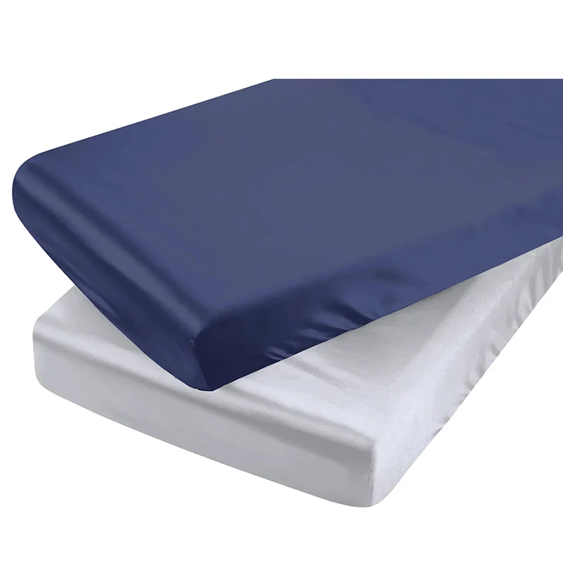 

1 шт., атласная упаковка n Play Sheet, ультрамягкие шелковые мини-простыни для кроватки, чехол для игр, защита для детских волос и кожи