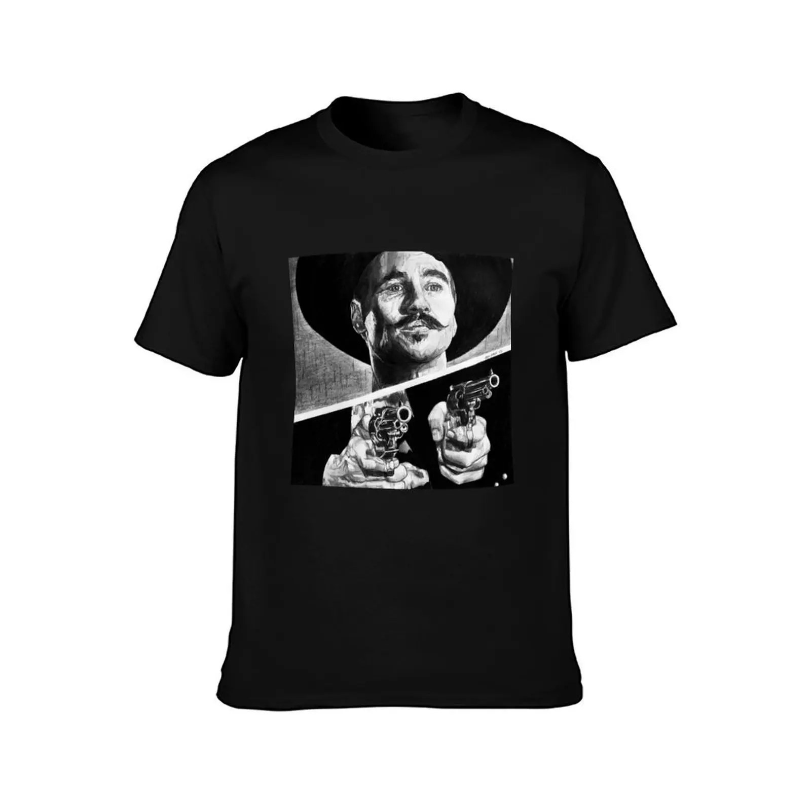 Doc Holliday T-Shirt, Vintage Retro Graphic Tee, Unisex Summer Casual Streetwear Top