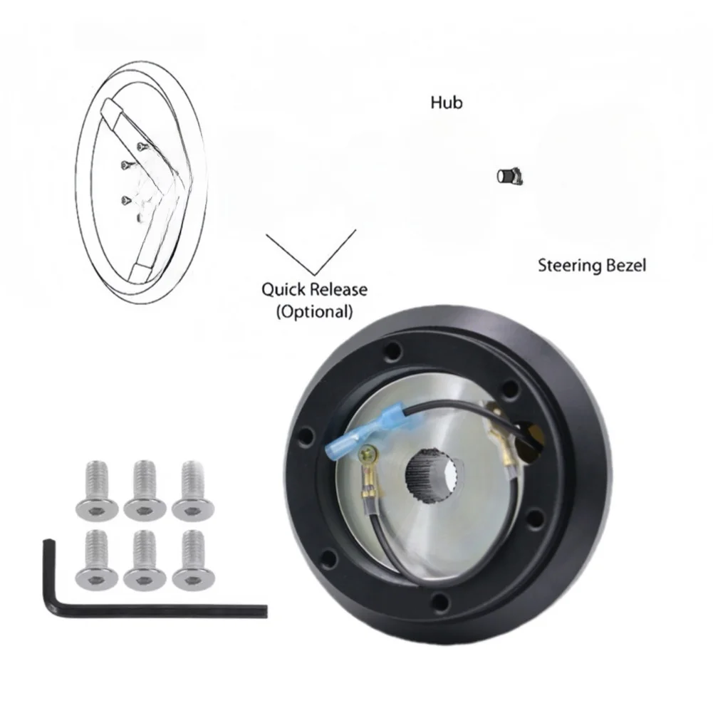 654641615110H Steering Wheel BaseShort Hub5 Adapter Kit For Civic EG 92-95 For Integra DC 94-01 For Preludes 92-96 For A165461