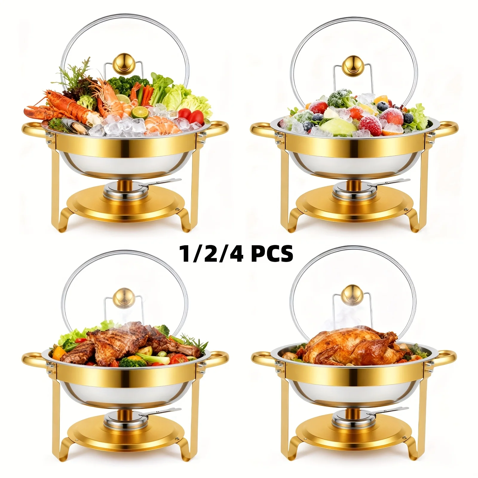 6 Qt Chafing Dishes…