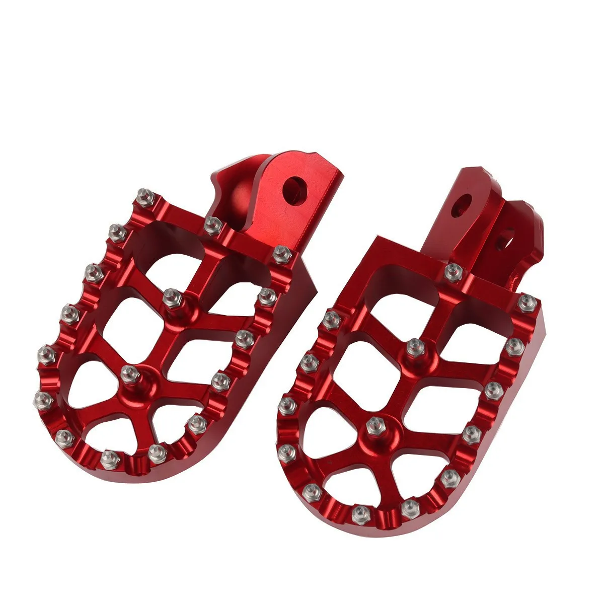 Motorcycle Modified Aluminum Alloy Rear Foot Pegs Suitable for CRF150F CRF230F 2003-2020