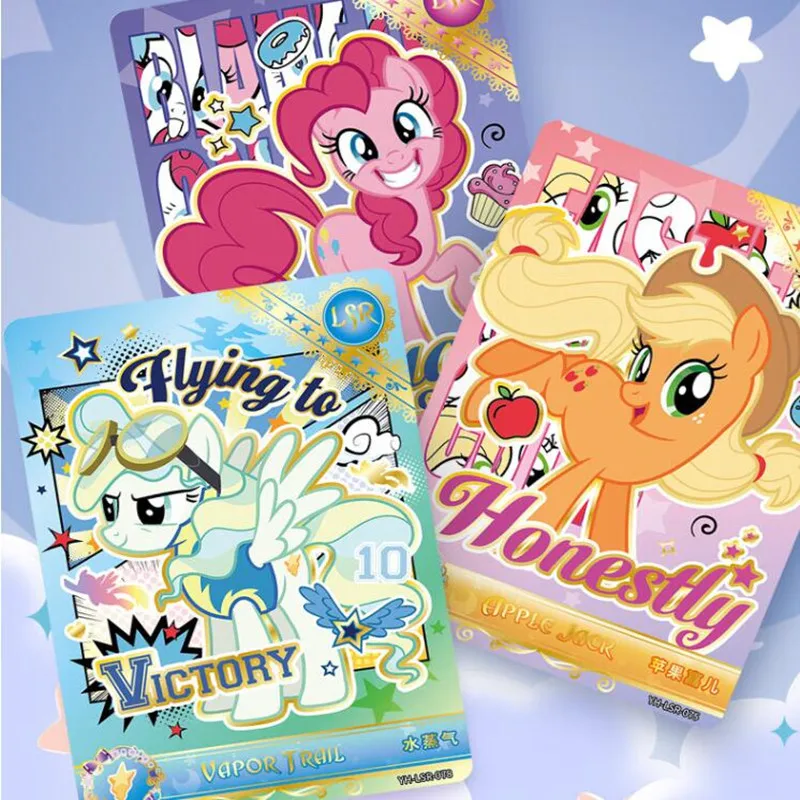 Kyou My Little Pony Cards Original Box Anime Cute Friendship Forever Collection Cards Toy For Girl Gift