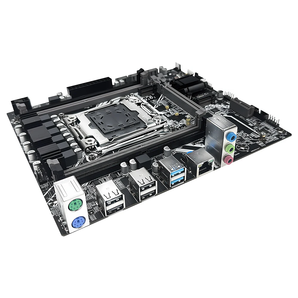 SOYO X99 Motherboard Set Kit With LGA2011-3 Xeon E5 2650 V4 CPU DDR4 16GB (1*16G) 2133MHz RAM NVME M.2 SATA for Desktop Computer