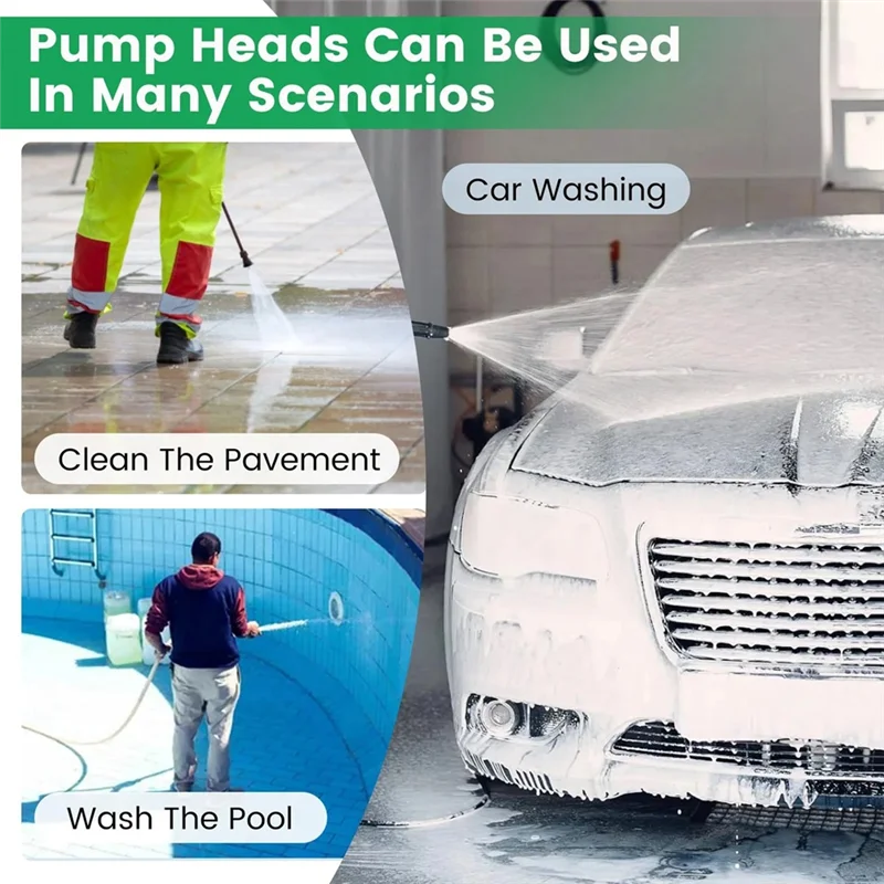 

AR43361 Pressure Washer Replacement Parts Pump Head For Troy Bilt Model SRMW2.3G28, SRMW2.4G28