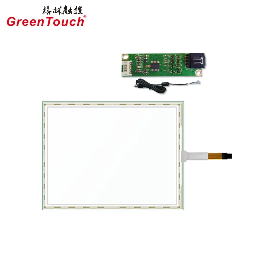 19 inch five wire resistive touch screen, 5-wire USB interface, medical tablet query machine, touch panel