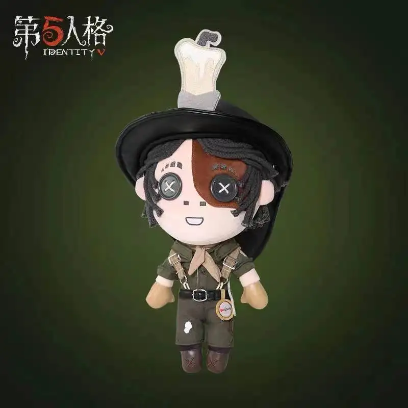 34cm Cushions Identity V Peripheral Doll Explorer Norton Plush Costume Doll Survivor Prospector Cosplay Plush Doll Toy Pillows
