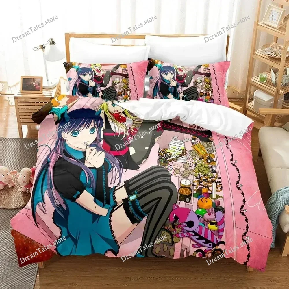 Anime Panty Stocking Garterbelt Bedding Set Boys Girls Twin Queen Size Duvet Cover Pillowcase Bed Kids Adult Home Textileextile7