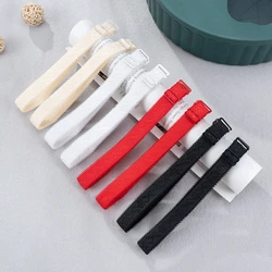 1Pair 1.5cm Width Women Slip Resistant Bra Straps Women Double Shoulder Elastic Brassiere Lady Bra Strap Accessories