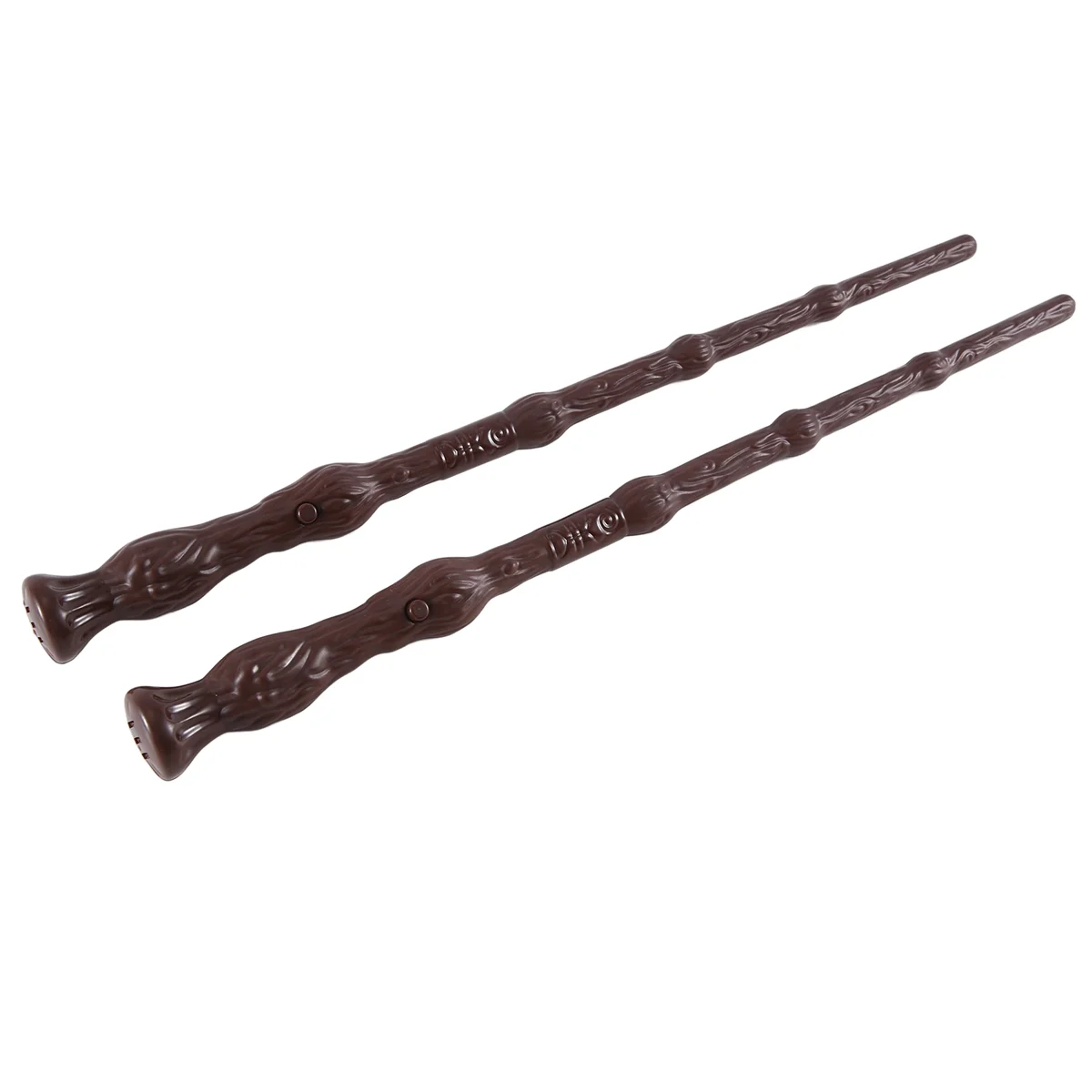 2 Pieces 14.2 Inch Wizard Wands Sound Illuminating Toy Wand,for Kids Halloween Cosplay Party Costume Accessories