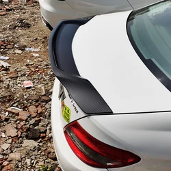 New design For Mercedes Benz W204 Spoiler 2008 to 2013 C Class C-Class C180 C200 C220 C63 glossy black carbon fiber ABS spoiler