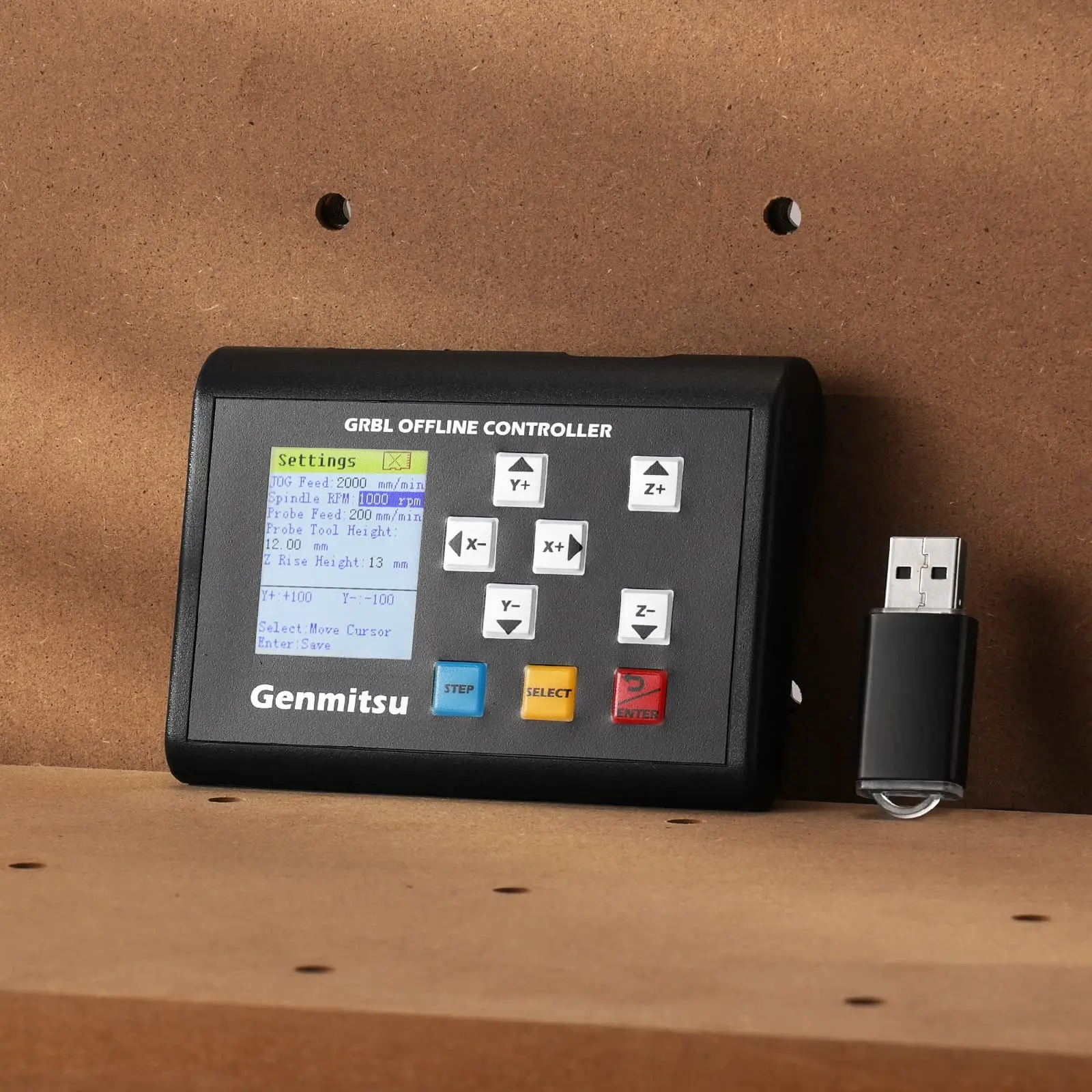 Imagem -05 - Módulo Controlador Desligado Genmitsu Máquina Laser Jinsoku Lc50 Plus 3018-prover v2 Cnc