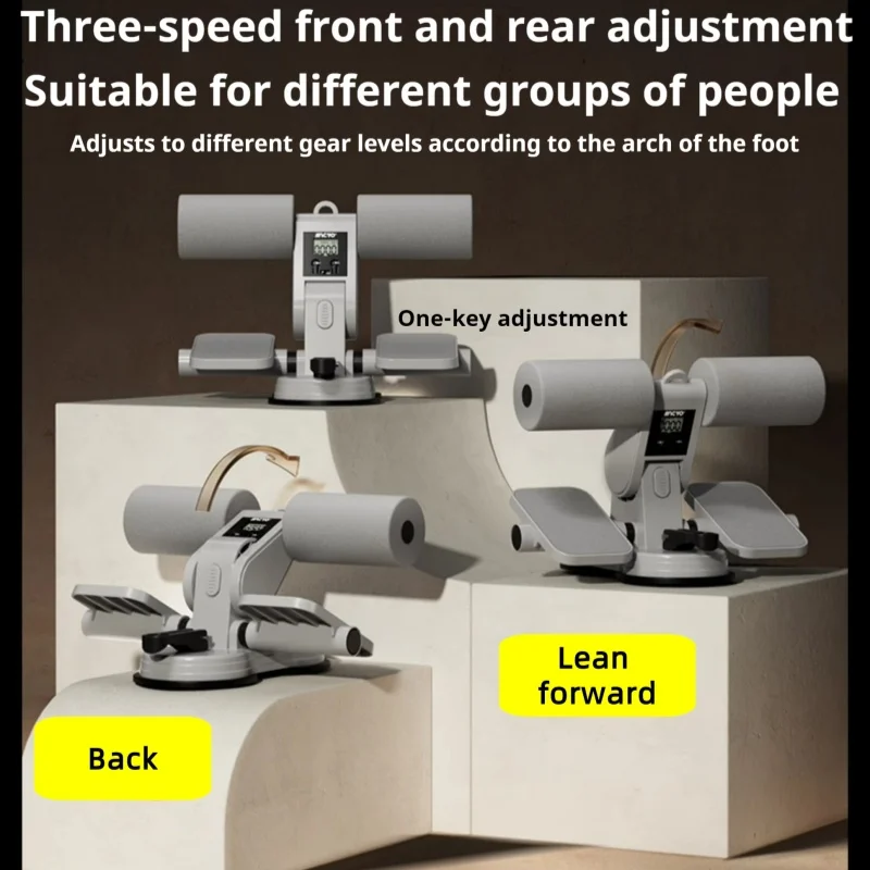 Sit-up assist device intelligent timing and counting home crunches abdominal muscles fitness and belly slimming