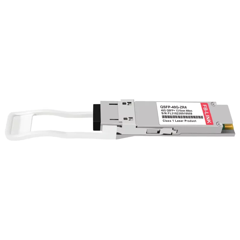 

40G QSFP + 1310 нм 80 км ZR4 дуплексный LC SMF оптоволоконный модуль приемопередатчика для Cisco Mellanox Mikrotik Arista для коммутатора Ethernet