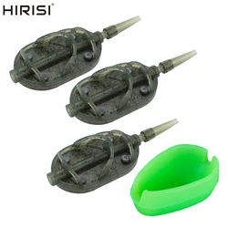 Hirisi Carp Fishing Method Feeder Cage 30g/40g/50g/60g QuickRelease Bait Cage Basket Bait Fishing Tackle Accessories