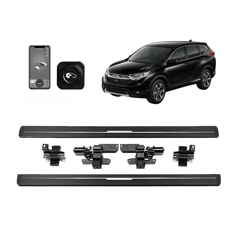 YTPIONEER Deploys Custom Folding Step CRV Side Step Pedals Electric Door Pedals for CRV 2012-2024