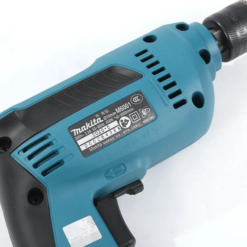 Makita Electric Hand Drill electric screwdriver M6001B tool drill household multi-function electric rotary 220V pistol drill