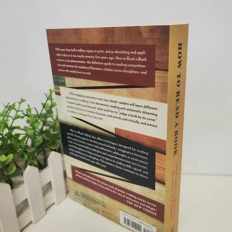 How To Read A Book:The Classic Guide To Intelligent Reading English book