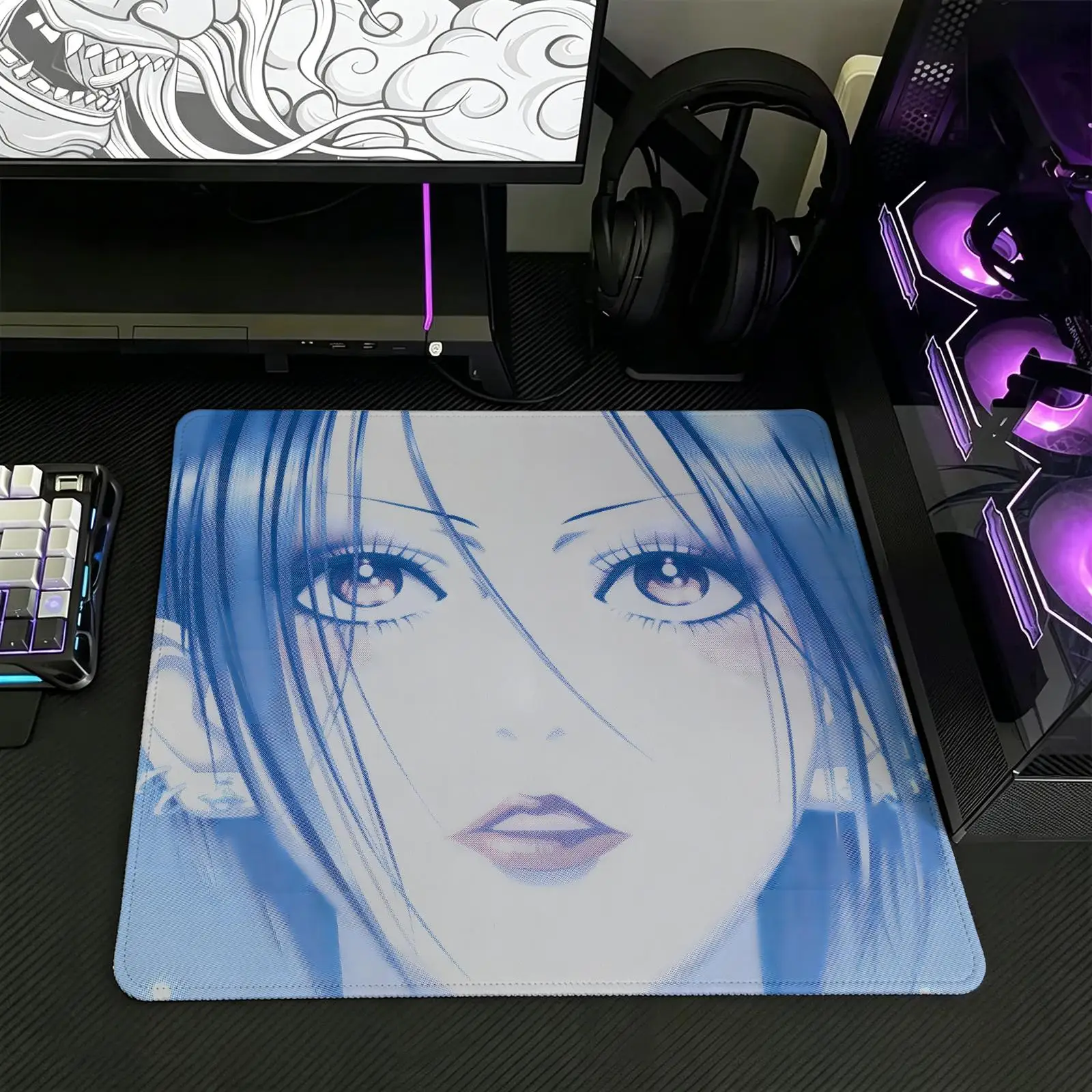 Mouse Pad Regular gaming mouse pad  Office mouse pad Laptop desk mat Stitched edge S/M/L size mouse pad  Nana Osaki Anime