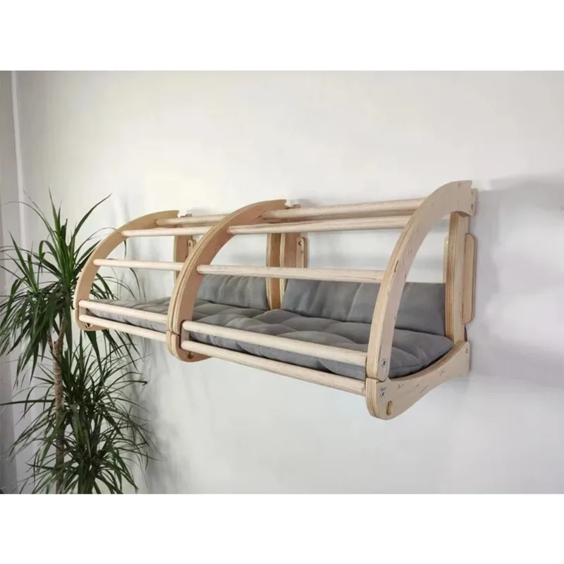 muebles para gatos New Design Cat Wall Furniture for Large Cats Hot Sale Mounted Indoor Pet House Shelves Cave Pet Furniture Ca