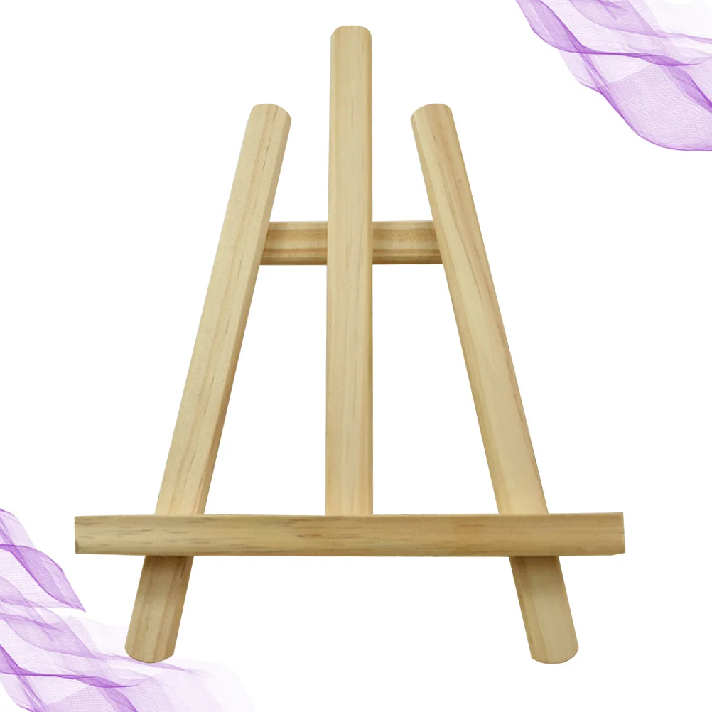 

Mini Wooden Stand Picture Frames Korean Version Photo Bracket Storage Painting Easel Show