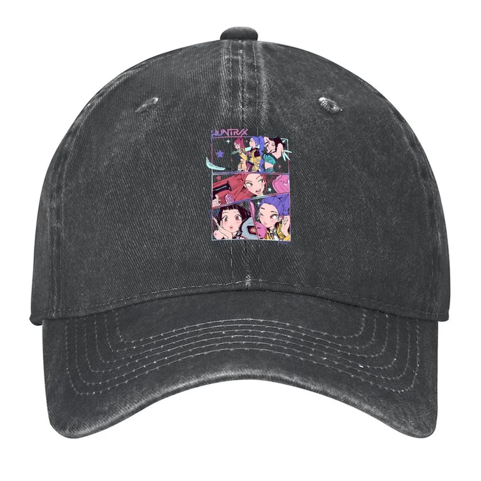 

Huntrix Girlgroup K-Pop Group Demon Hunters Baseball Cap Anime Male hat Hat Baseball Cap New In Hat Women's Beach Visor Men's