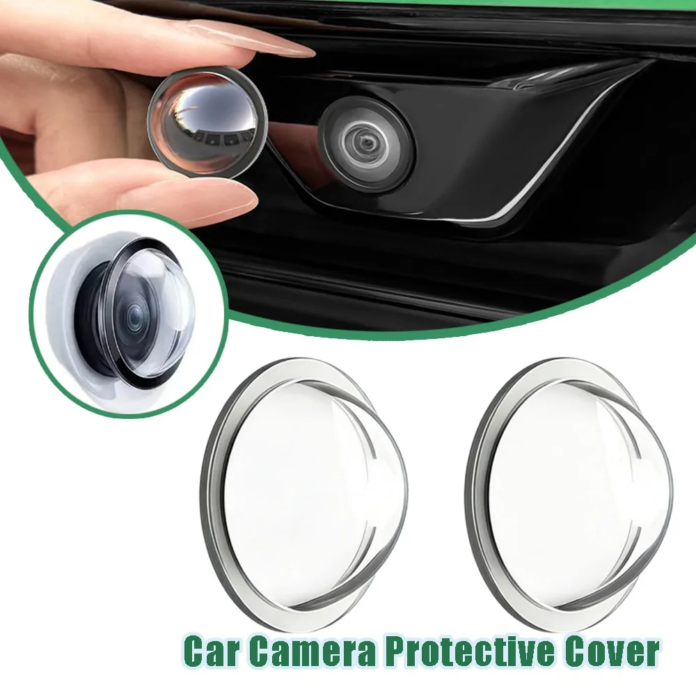 Car Reverse Camera Protective Cover Lens Cap For 360 Vehicle Camera Cover Backup Camera Guard Car Modification Accessory