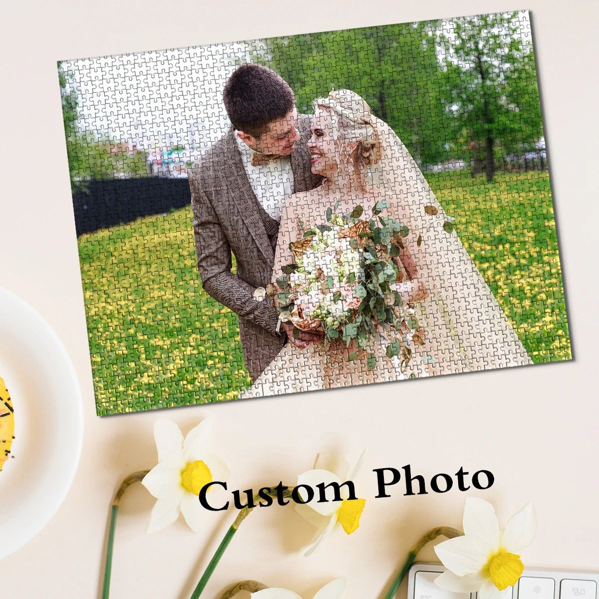 Customized Photo Customizable Picture Personalised Decompression Puzzles Custom DIY Personalised Photo Portrait Puzzles