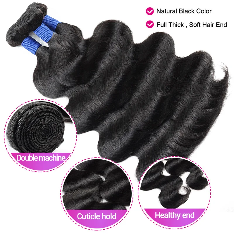 Orientfashion body wave human hair wigs Human Hair Bundles Vietnamese Body Wave Hair Extensions 100% Unprocessed Virgin Hair Bod