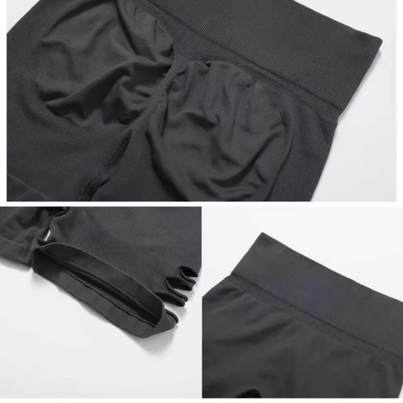 Damen Verstellbares Wickel-Yoga-Shirt mit V-Ausschnitt, Langarm, Atmungsaktiv, Fitness-Sport-Überwurf mit Seitlicher Kordel – Detail 24