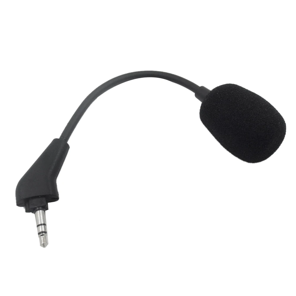 Replacement Game Mic Aux 3.5mm Microphone for HS50 Pro HS60 HS70 SE Gaming Headsets Headphones Gooseneck Mic