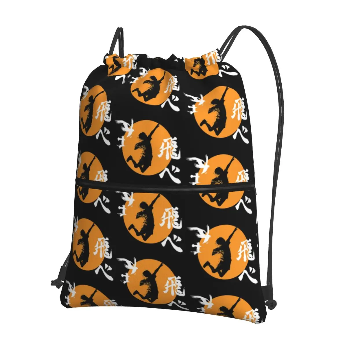 

Haikyuu Karasuno Fly High манга аниме рюкзаки многофункциональный комплект на шнурке карманная спортивная сумка сумки для книг для путешествий школы