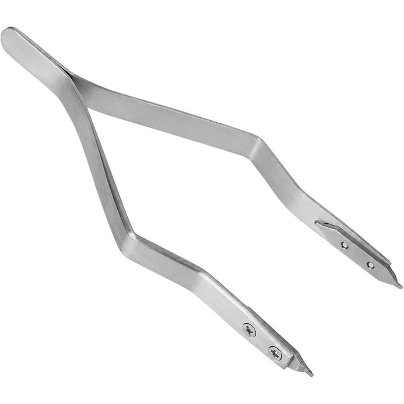 Tweezer Y-Shaped Stainless Steel Spring Bar Pliers, Watch Lug Removal Fitting Tool, Professional Watch Repair Equipment
