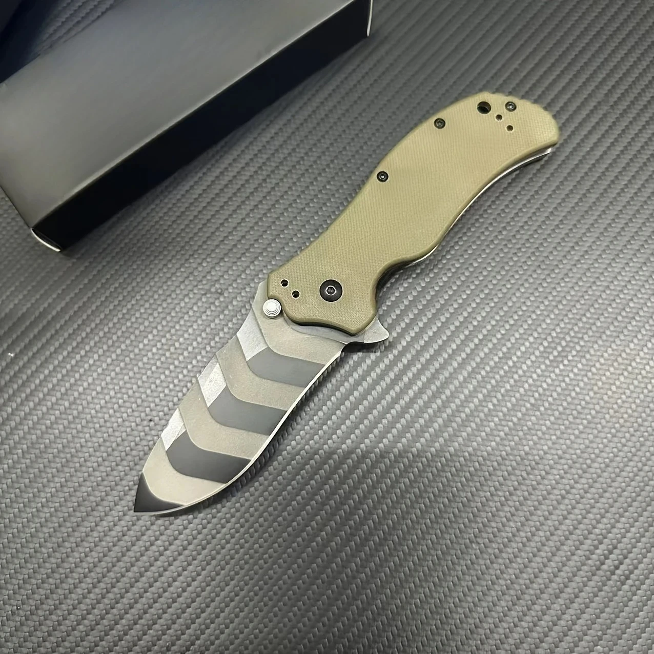 0350 سكين جيب قابل للطي في الهواء الطلق الترفيه تسلق الجبال الرحلات الشواء الدفاع عن النفس تسلق الصخور أداة المرافق المحمولة #1