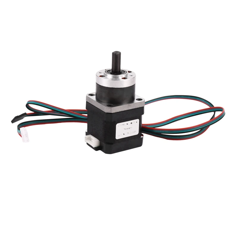 3X 4-Lead Nema17 Stepper Motor 42 Motor Extruder Gear Stepper Motor Ratio 5.18:1 Planetary Gearbox Nema 17 17HS4401