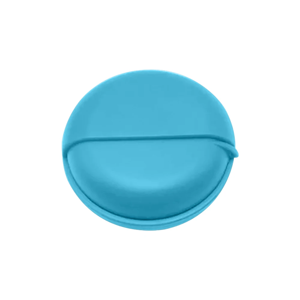 Round Earphone Wire Case Organizer Data Line Cables Storage Box Plastic Container Jewelry Headphone Protect with Rotating Cover