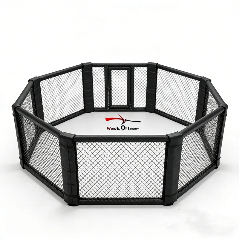 6*6*0.5m Octagon Mma Cage Customized Size Factory High Quality Boxing Ring Commerical Gym Used Octagon Cage for Sale