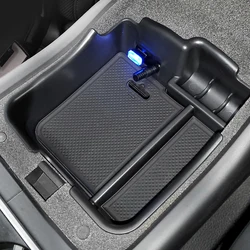 Center Console Armrest Storage Box For Porsche Cayenne 2011 2012 2013 2014 2015 Car Central Console Organizer Tray Accessories